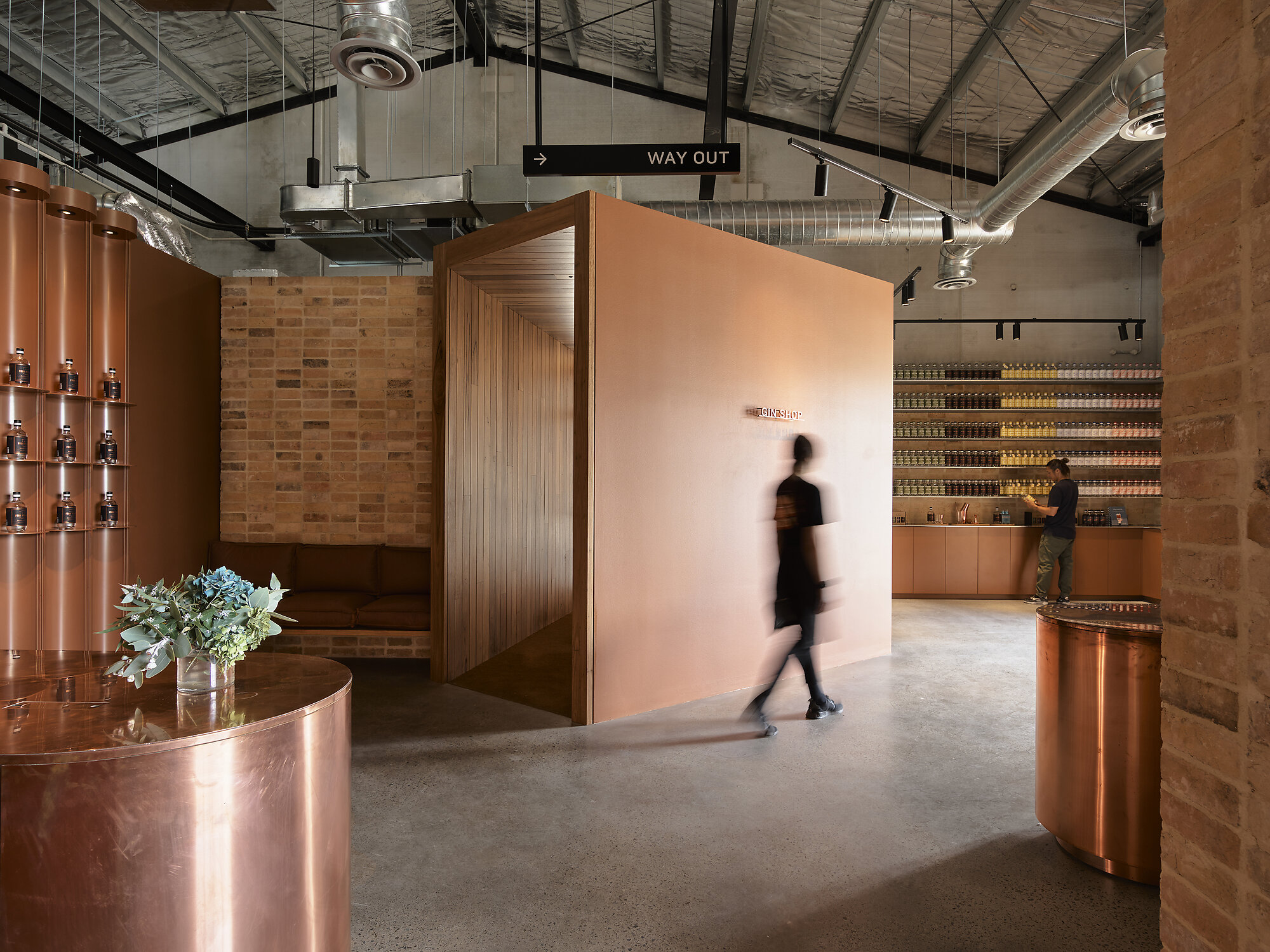 Interior photograph of Four Pillars Gin Distillery 2.0 by Anson Smart